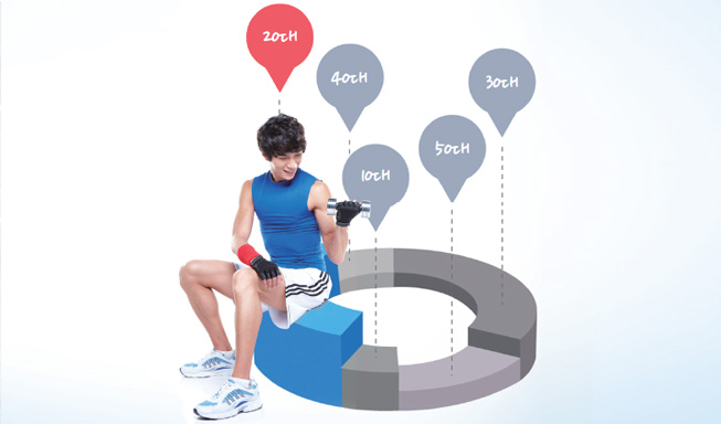 연령별로 알아보는 내 몸에 꼭 맞는 운동법 연령별로 알아보는 내 몸에 꼭 맞는 운동법